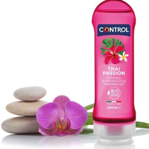 Control Lubes KONTROLE - 2EN1 MASSAGE & PEASURE THAI PASSION 200ML