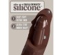 King Cock ELITE - REALISTIC SILICONE DILDO 28 CM BROWN