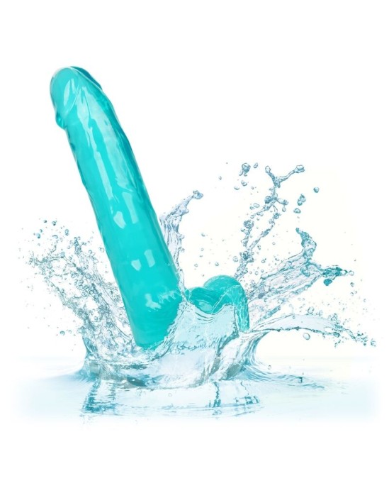 California Exotics CALEX IZMĒRS QUEEN DILDO - ZILS 20,3 CM