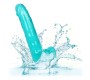 California Exotics CALEX IZMĒRS QUEEN DILDO - ZILS 20,3 CM