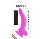 Diversia Elastīgs Vibrējošs Dildo 21,5 CM - violets