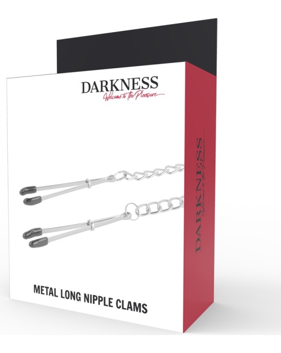 Darkness Sensations DARKNESS - ADJUSTABLE METAL NIPPLE Clamps