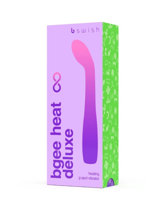 B Swish BGEE HEAT INFINITE DELUXE SILICONE RECHARGEABLE VIBRATOR SWEET LAVENDER