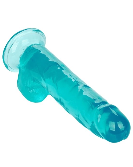 California Exotics CALEX IZMĒRS QUEEN DILDO - ZILS 20,3 CM