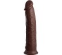 King Cock ELITE - REALISTIC SILICONE DILDO 28 CM BROWN