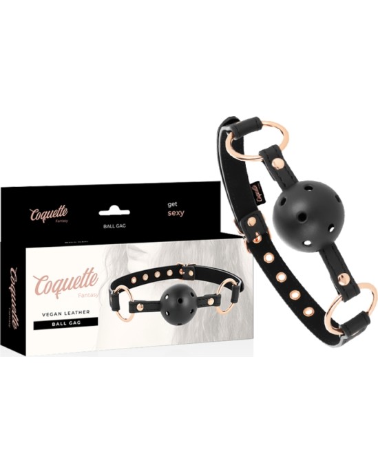 Coquette Fantasy COQUETTE CHIC DESIRE - FANTASY BREATHABLE VEGAN LEATHER GAG