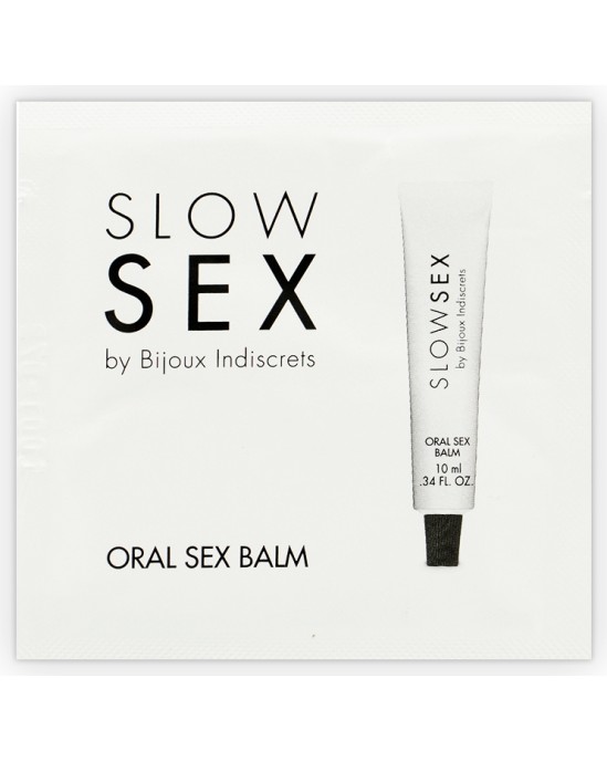 Bijoux Slow Sex ORAL SEX BALM SINGLE DOSE