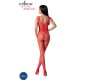 Passion Woman Bodystockings PASSION - BS098 RED BODYSTOCKING ONE SIZE