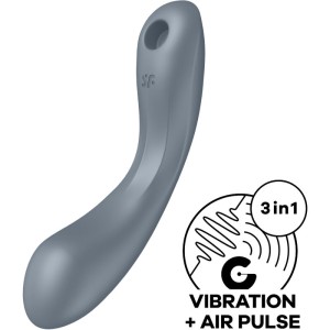 Satisfyer Gaisa plūsmas vibrators pelēks