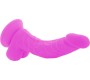 Diversia Elastīgs Vibrējošs Dildo 21,5 CM - violets