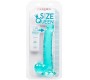 California Exotics CALEX IZMĒRS QUEEN DILDO - ZILS 20,3 CM