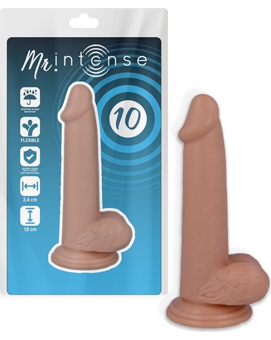 Mr. Intense MR INTENSE - 10 REALISTIC COCK 18 -O- 3.4CM