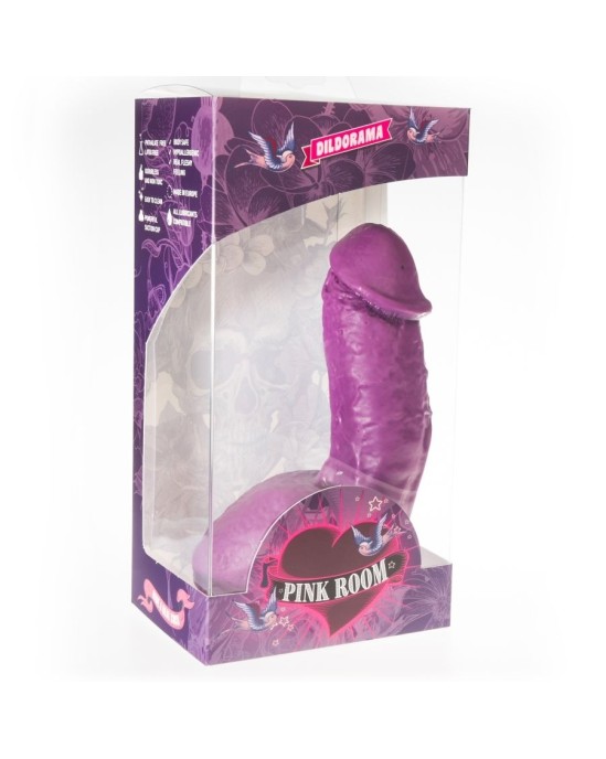 Pink Room ELIAN REALISTIC DILDO PURPLE 17,5 CM