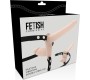 Fetish Submissive Harness DOUBLE PENETRATION FLESH UP VIBRATOR