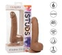 California Exotics Silikona dildo 15,24 CM brūns