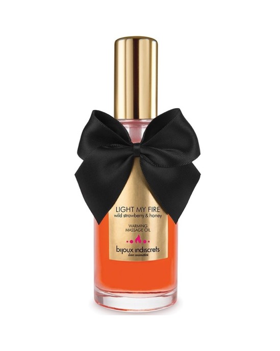 Bijoux Love Cosmetiques LIGHT MY FIRE WILD STRAWBERRY WARMING OIL