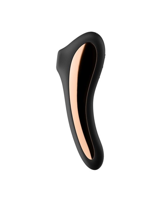 Satisfyer Dual Kiss Clitoris Sucker un Vibe 2 in 1 Black