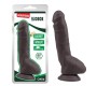 Chisa Fashion Dude Dual Density Dildo 23 cm x 4,3 cm brūns