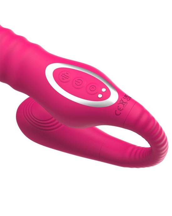 Action Nr. TwentyThree Double Vibe Pulsation and Thrusting Flexible 180