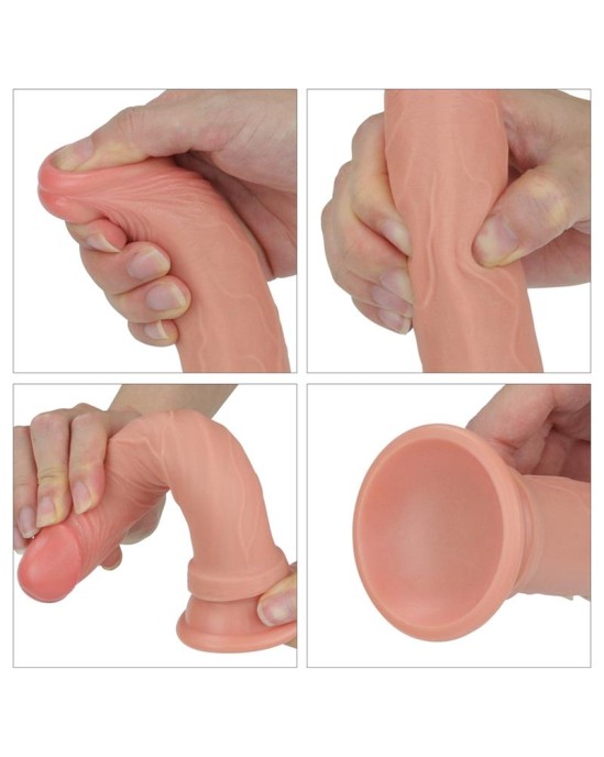 Lovetoy Dildo Nature 7 Жидкая силиконовая плоть