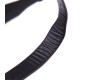 Latetobed Bdsm Line Collar with Bell Adjustable 43 cm Black