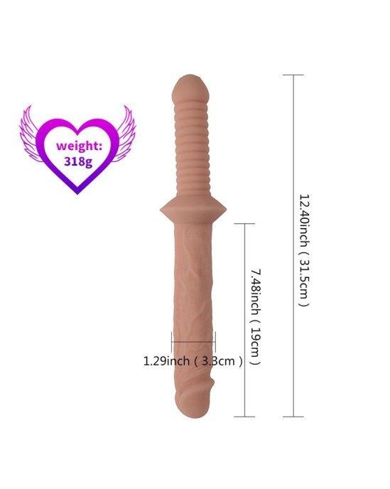 Shequ Realistic Dildo Small Sword 31.5 cm