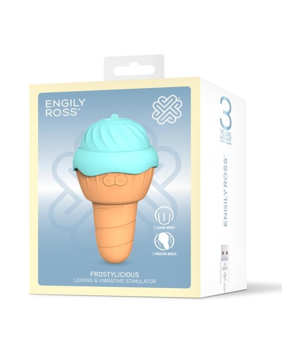 Engily Ross Frostylicious stimulators ar laizīšanu un vibrāciju