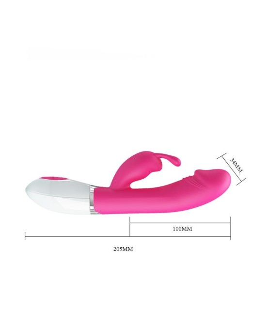 Prettylove Vibe Gene with Voice Control Pink