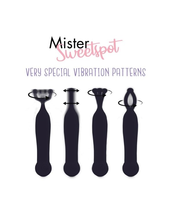 Feelztoys Mister Sweetspot klitora vibrators melns