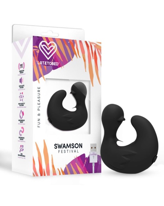 Festival Стимулятор Swamson Duckling Thimble USB Silicone Black