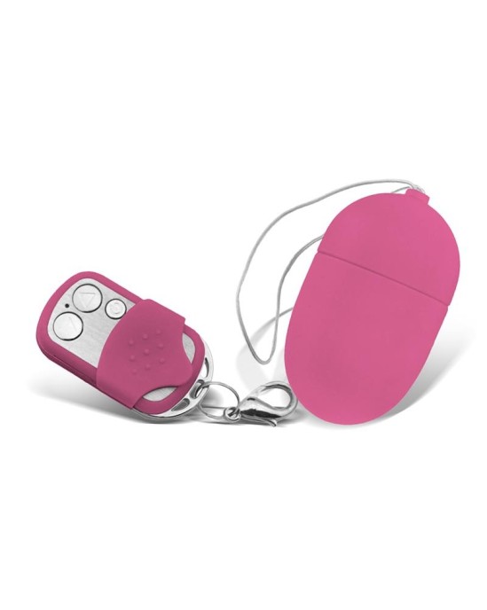 Moove Vibrating Egg with Remote Control Medium Size Pink