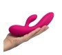 Feelztoys Lea Rabbit vibrators rubīna sarkans (mirdzošs)