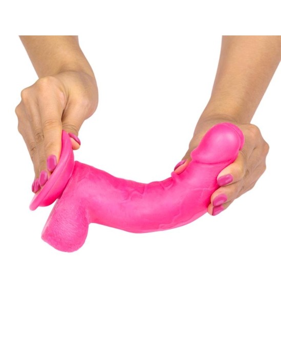 Liketrue Slidy Realistic Dildo Dual Layer Retractable and Adjustable 8