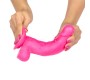 Liketrue Slidy Realistic Dildo Dual Layer Retractable and Adjustable 8