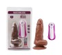 Chisa Dildo Jumbo Jack 6 Vibrating Dildo-Brown