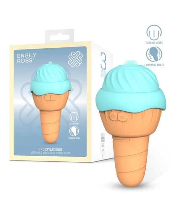 Engily Ross Frostylicious stimulators ar laizīšanu un vibrāciju