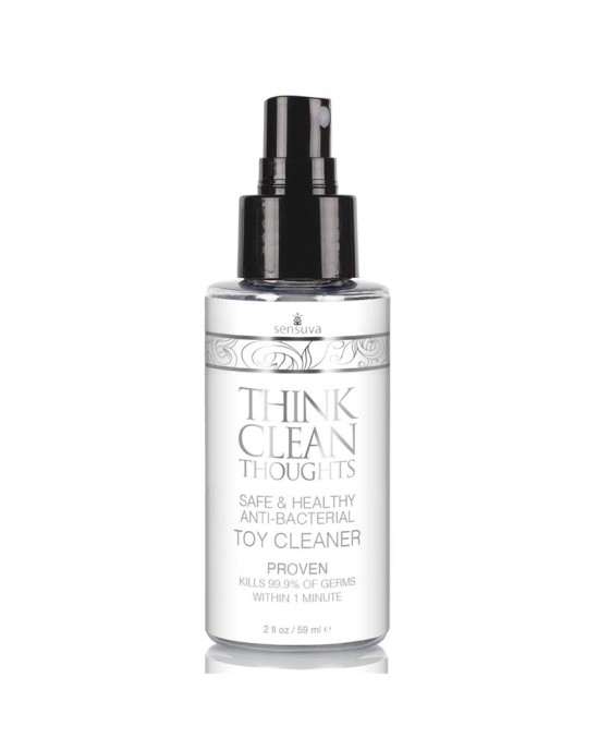 Sensuva Think Clean Thoughts Antibakteriāla rotaļlietu tīrīšana 59 ml