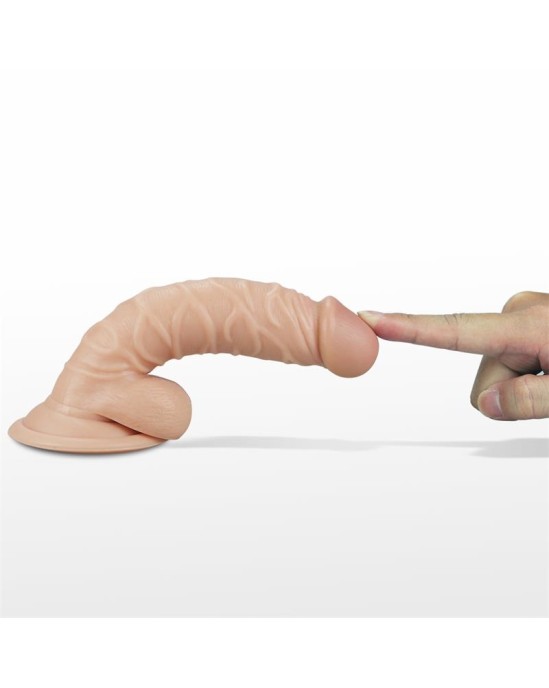 Lovetoy Dildo Real Extreme ar vibrāciju 7.5 miesu