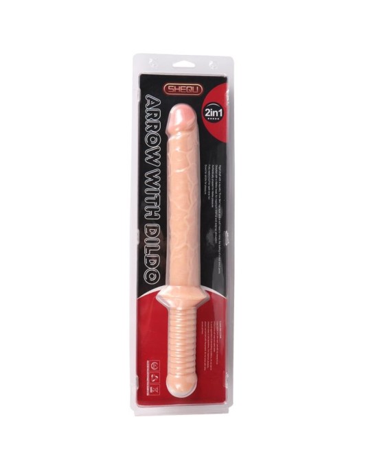 Shequ Realistic Dildo Small Sword 31.5 cm