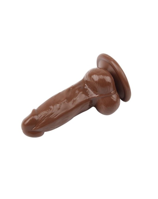 Chisa Dildo Jumbo Jack 6 Vibrating Dildo-Brown