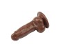 Chisa Dildo Jumbo Jack 6 Vibrating Dildo-Brown