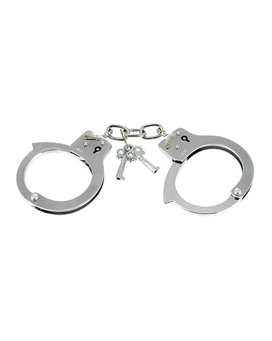 Bondage Play Rimba Cuffs, metal-Adjustable