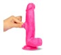 Liketrue Slidy Realistic Dildo Dual Layer Retractable and Adjustable 8