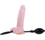 Baile Dildos BAILE - REĀLISTS PIEPŪŠAMS DILDO AR SŪCĒJTAUSI 19,3 CM