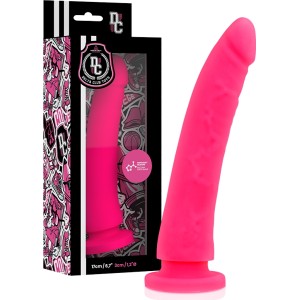 Deltaclub DELTA CLUB — ROTAĻLIETAS ROZĀ DILDO MEDICĪNAS SILIKONS 17 X 3 CM