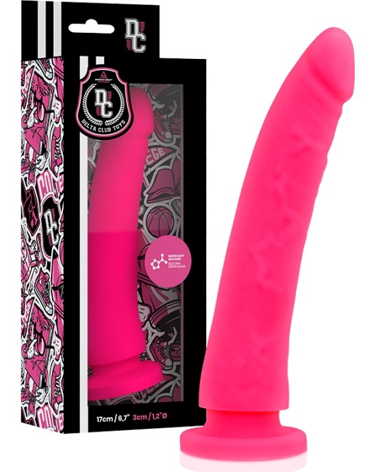 Deltaclub DELTA CLUB - TOYS PINK DILDO MEDICAL SILICONE 17 X 3 CM