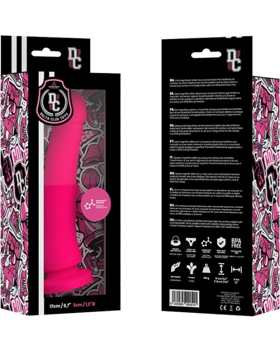 Deltaclub DELTA CLUB - TOYS PINK DILDO MEDICAL SILICONE 17 X 3 CM