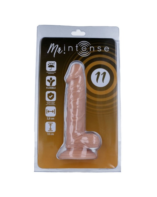 Mr. Intense MR INTENSE - 11 РЕАЛИСТИЧЕСКИЙ ПЕТУХ 18 -O- 3,8 СМ