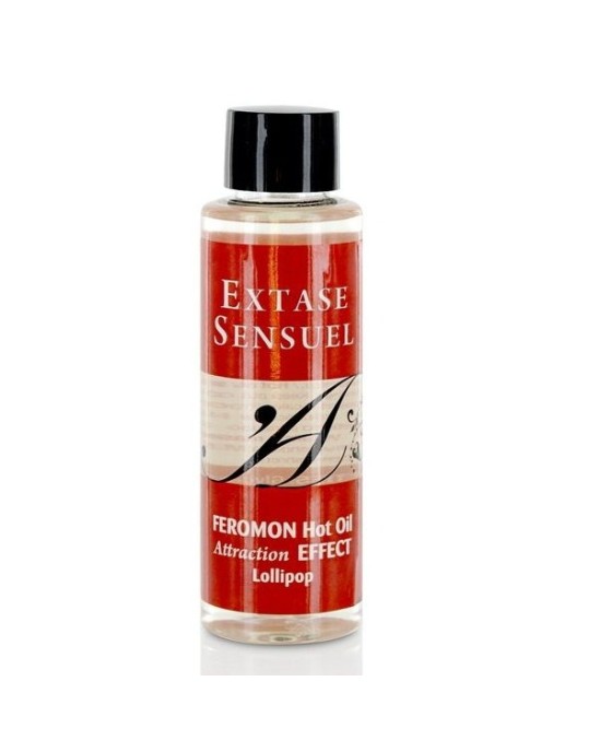 Extase Sensual EXTASE SENSUEL FEROMON HOT OIL ATTRACTION EFFECT LOLLIPOP 100ML