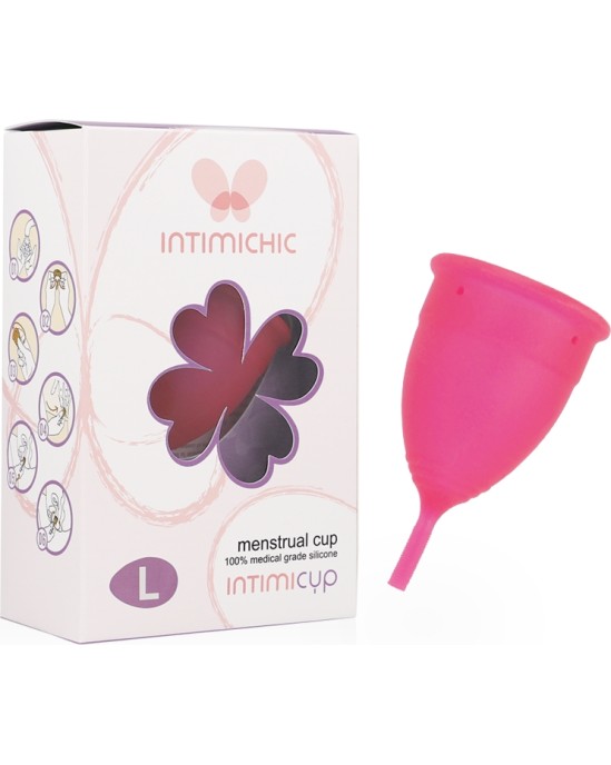 Intimichic MENSTRUAL CUP MEDICAL GRADE SILICONE SIZE L